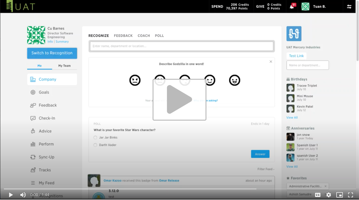 Open link to a video of the HighGround goal setting feature